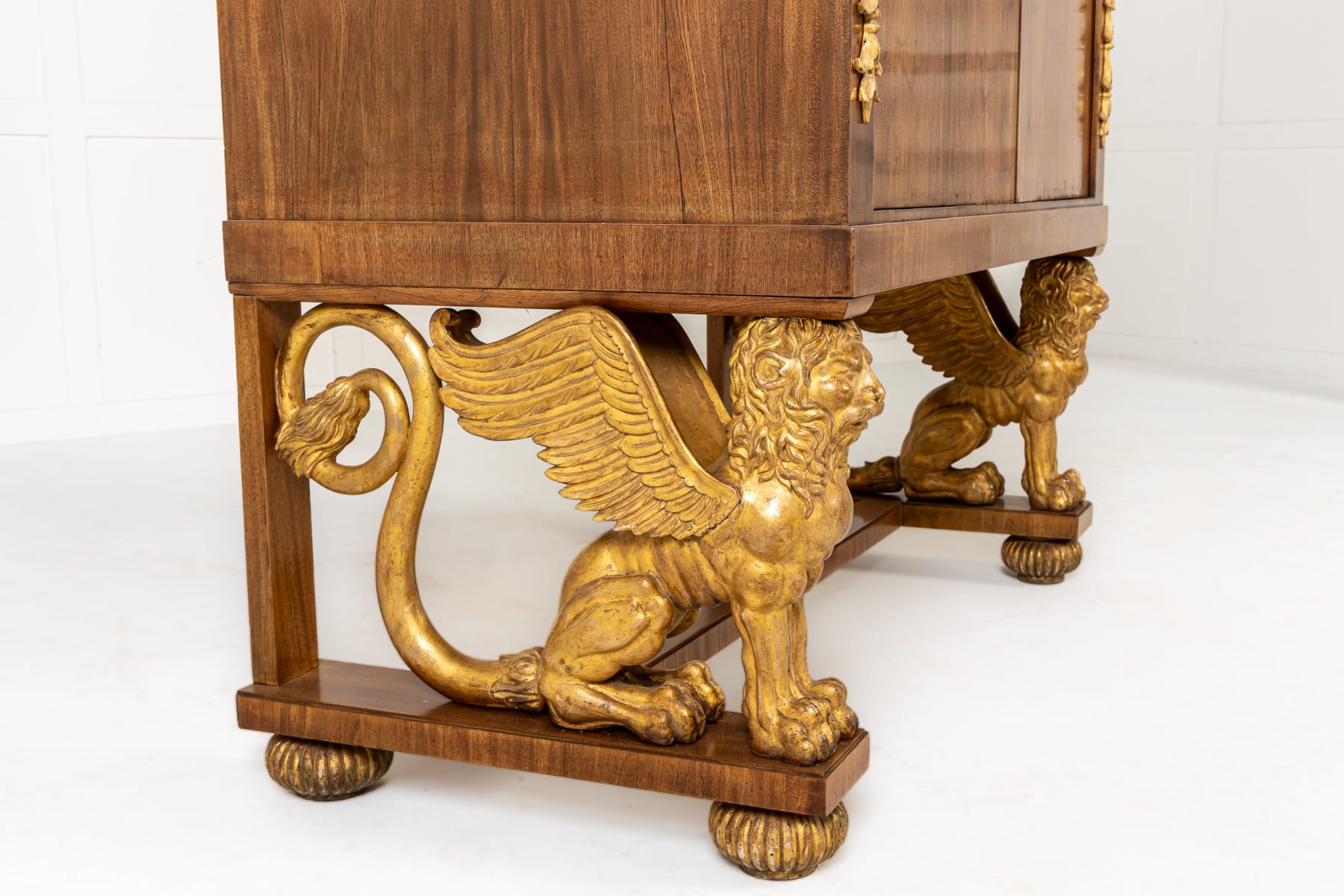 Pair of Important 19th Century Venetian Cabinets on Stands