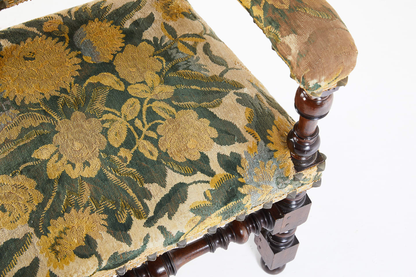 Pair of French 19th Century Tapestry Armchairs