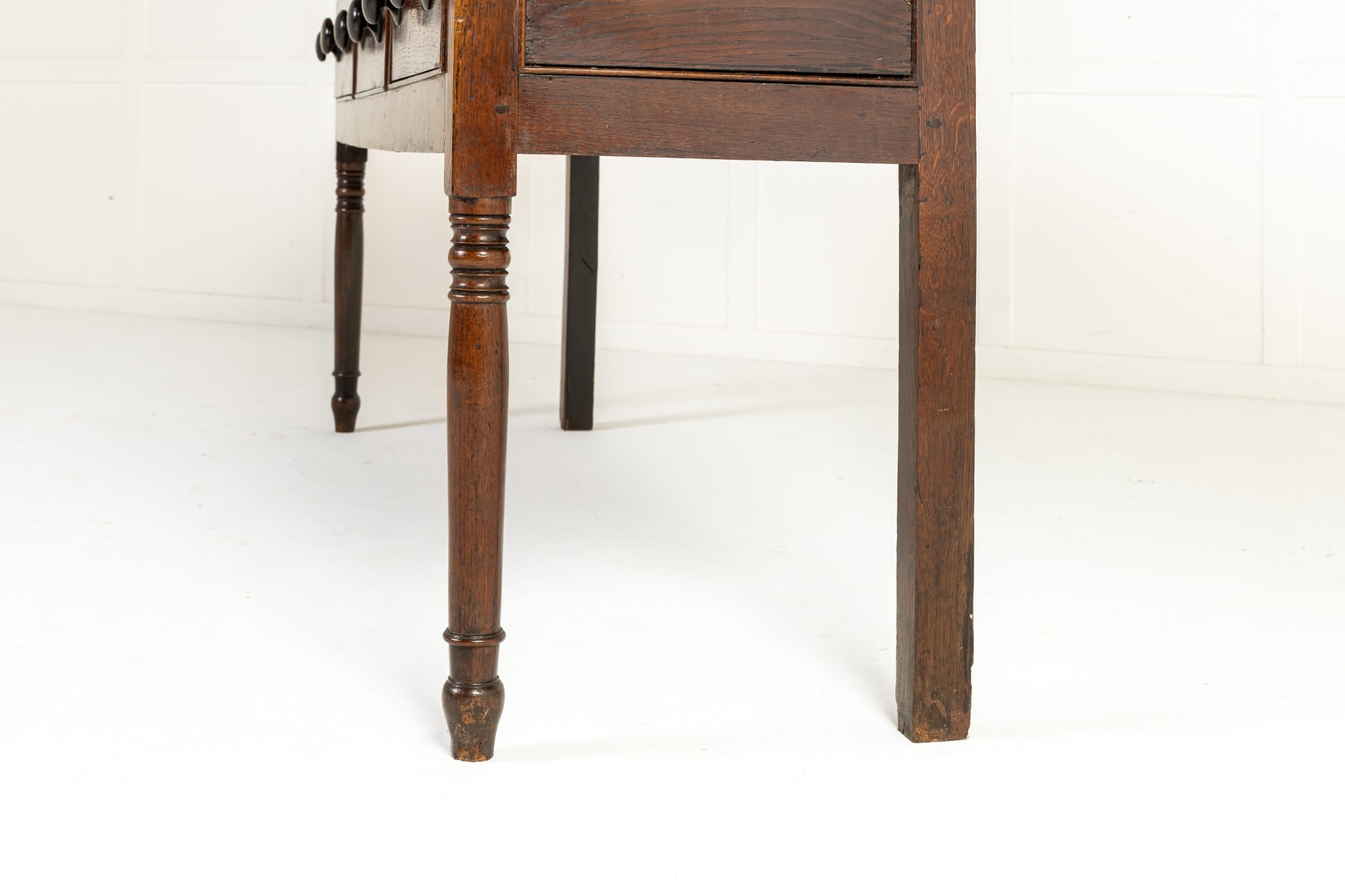 19th Century English Oak Dresser Base