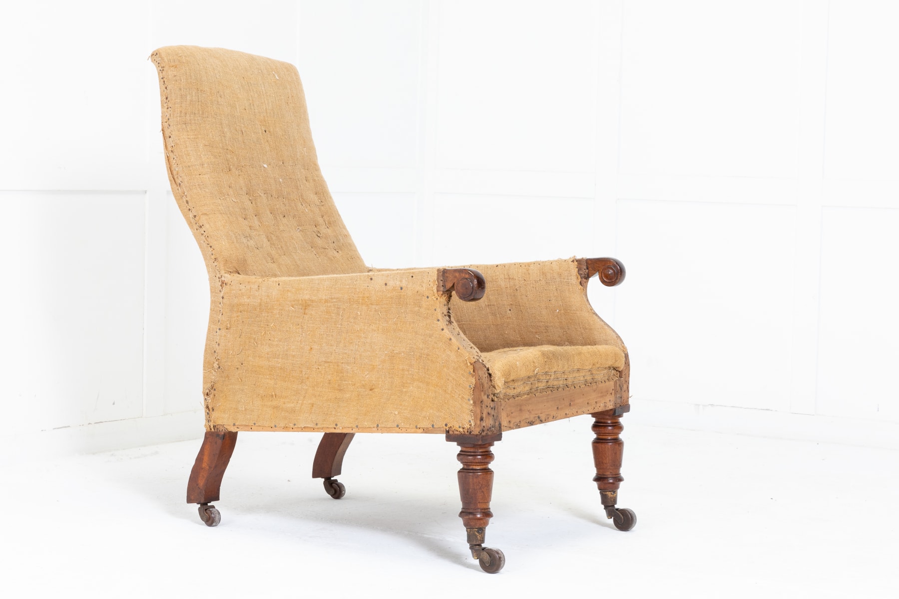 Early 19th Century English Mahogany Armchair