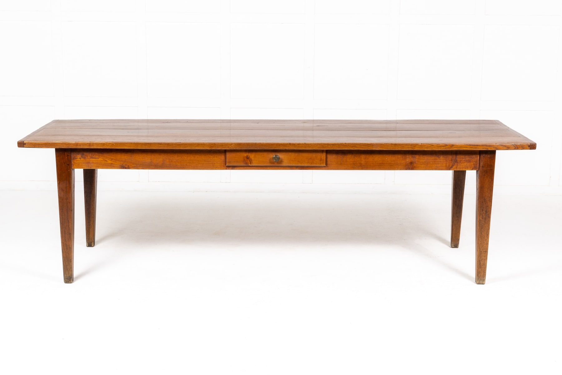 Early 19th Century French Elm Farmhouse Table