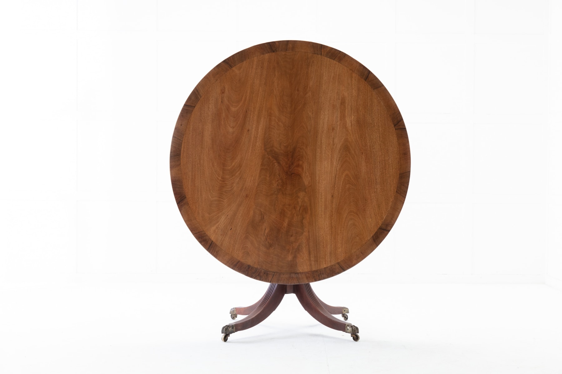 SOLD, George III Regency Mahogany Circular Centre Table