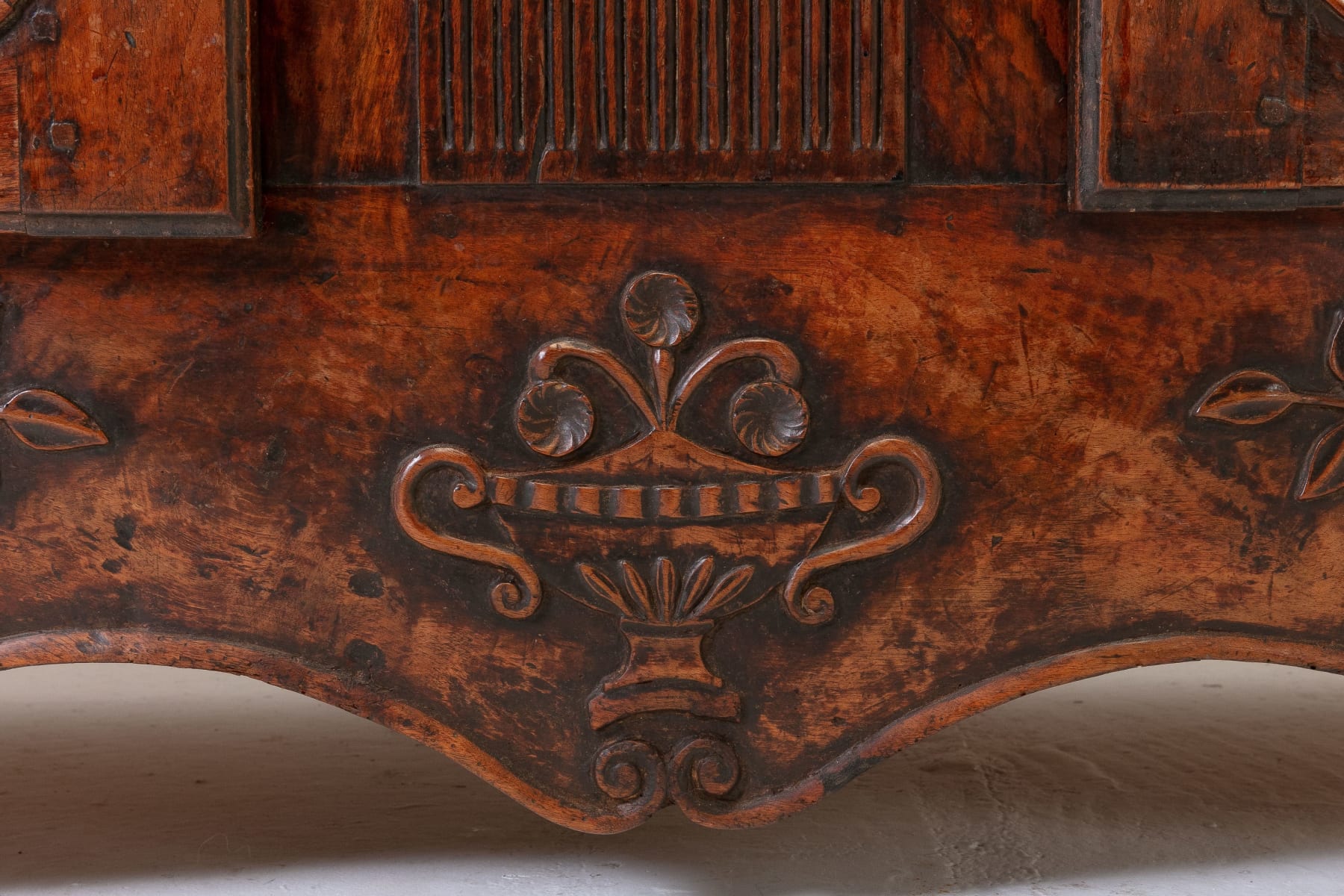 Large 18th Century French Walnut Enfilard