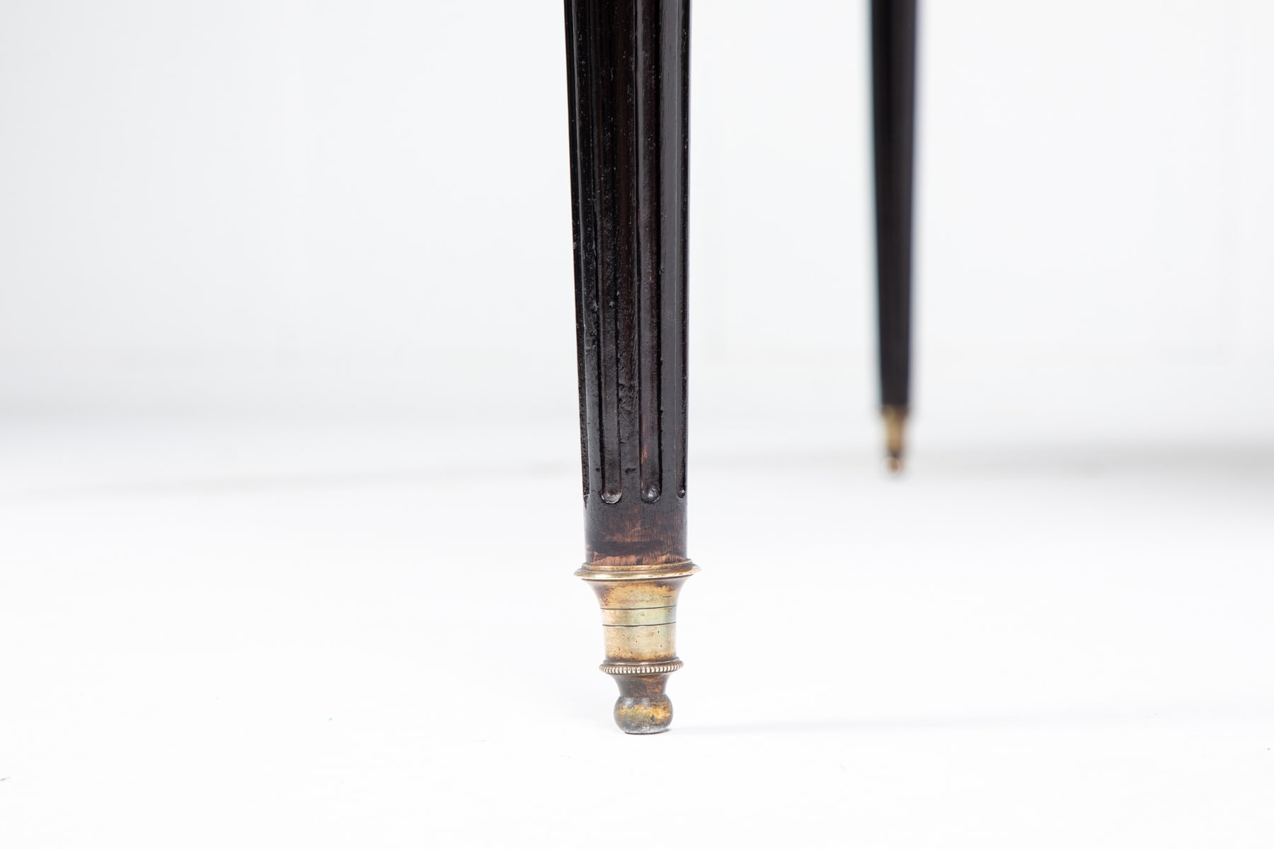 19th Century French Ebonised Bureau Plat