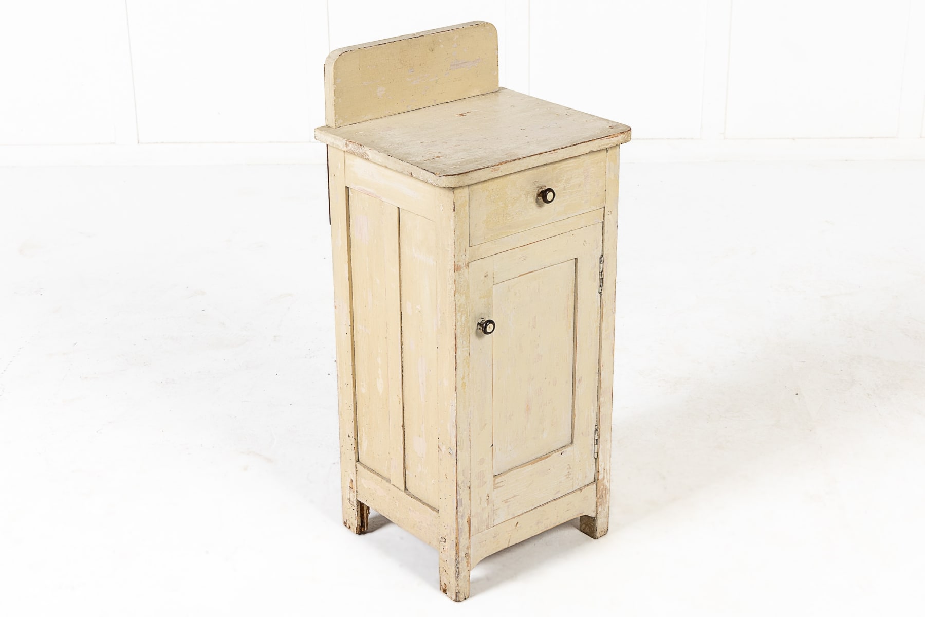 Pair of 19th Century Painted Pot Cabinets