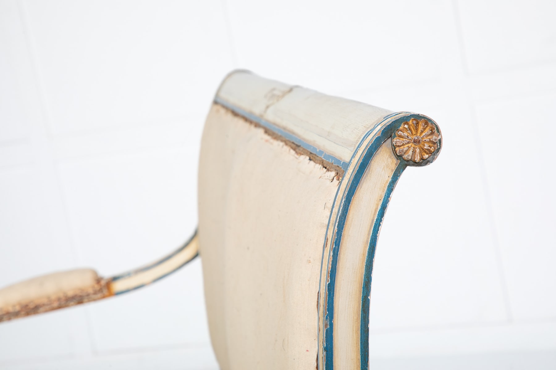 1920s French Painted Sofa