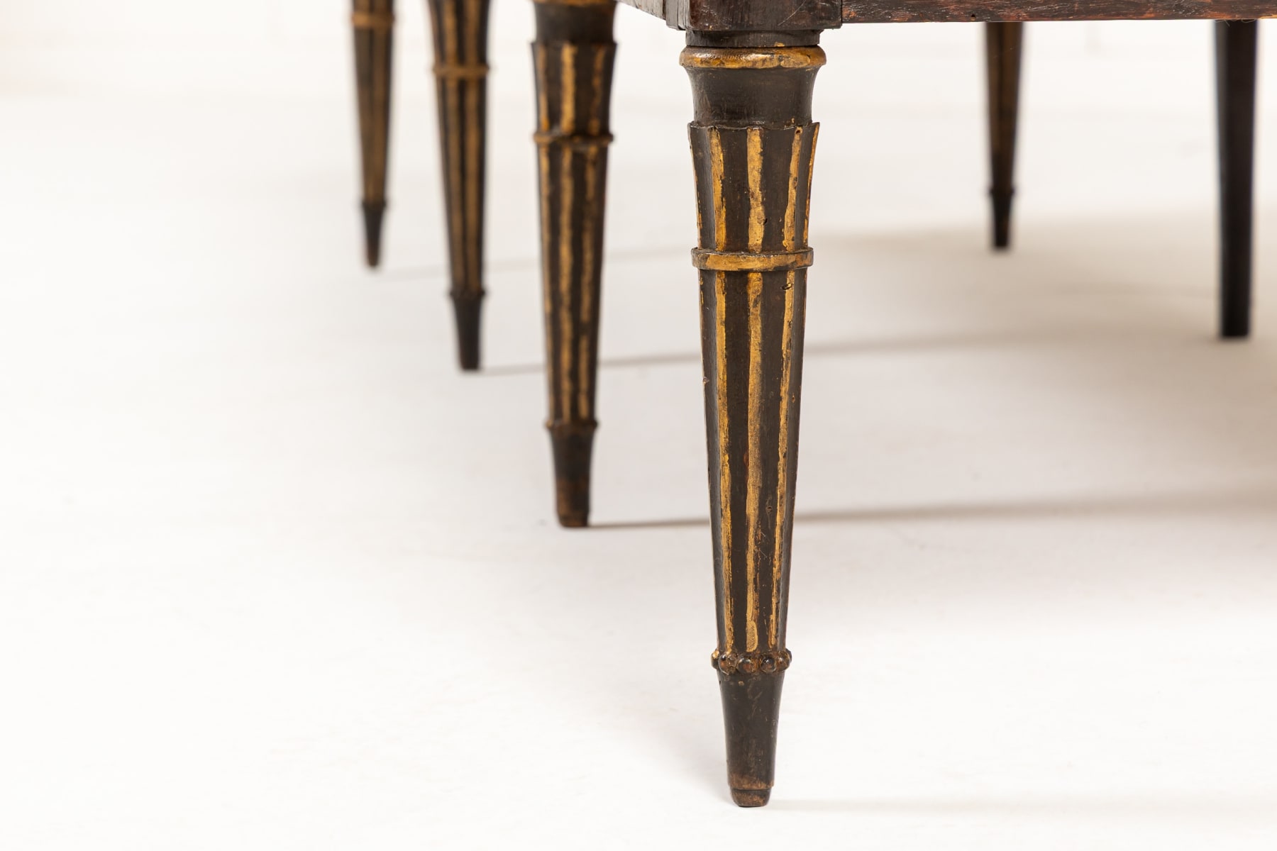 19th Century Italian Painted and Gilt Settee