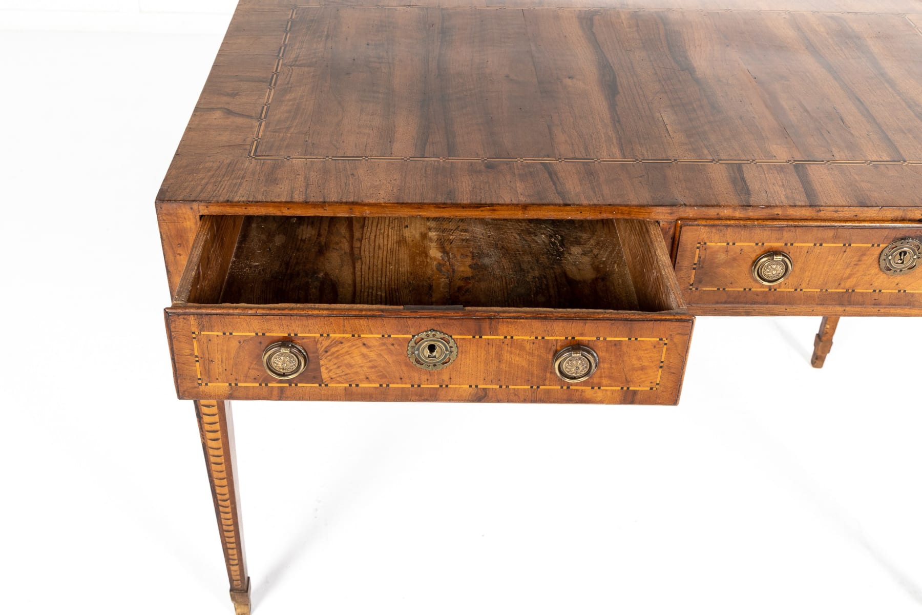 18th Century Italian Walnut Desk