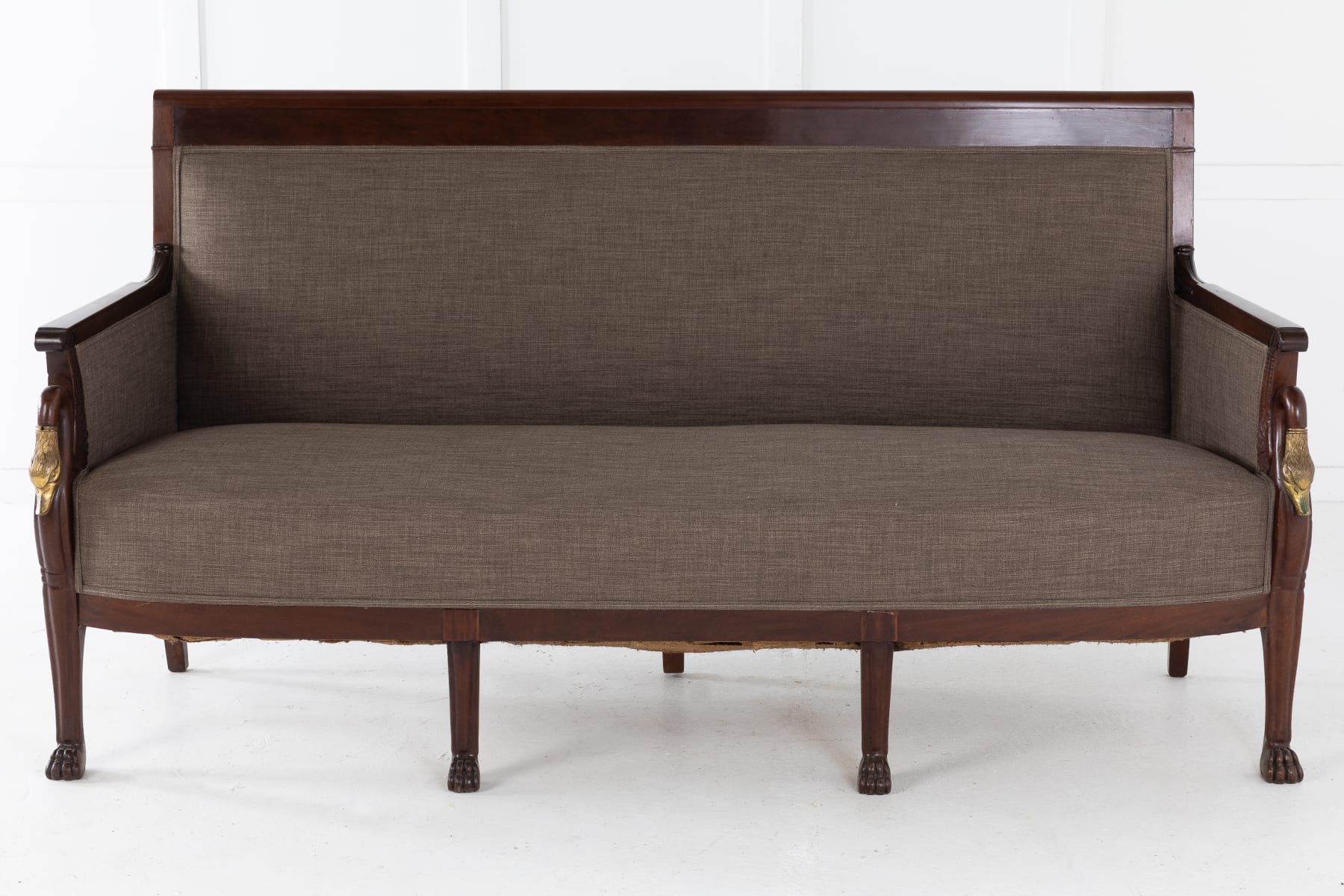 Early 19th Century French Mahogany Sofa