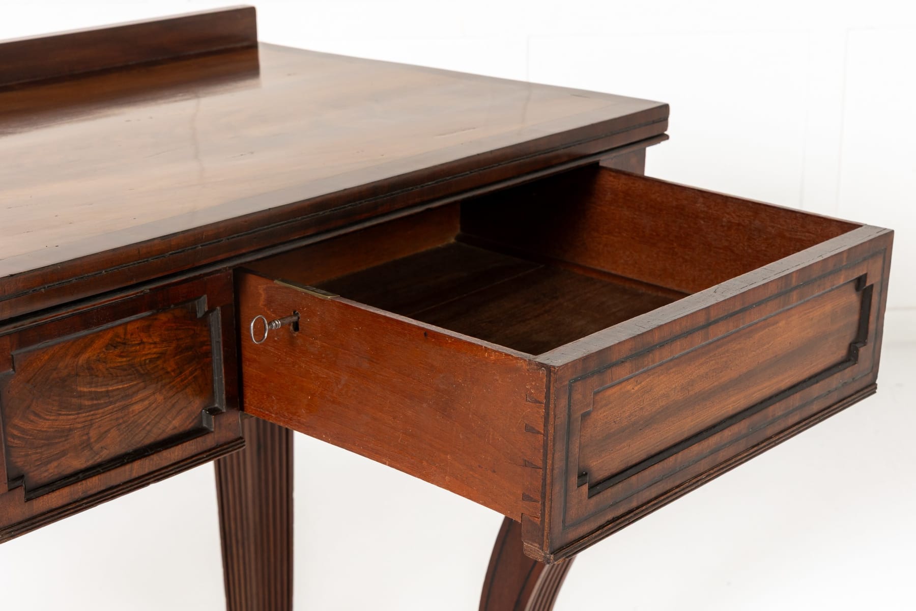 19th Century English Regency Mahogany Serving Table