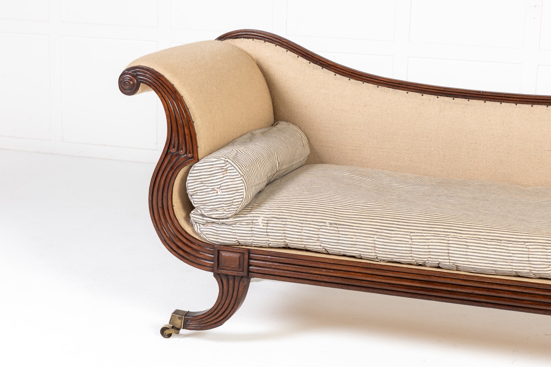 19th Century English Regency Mahogany Sofa