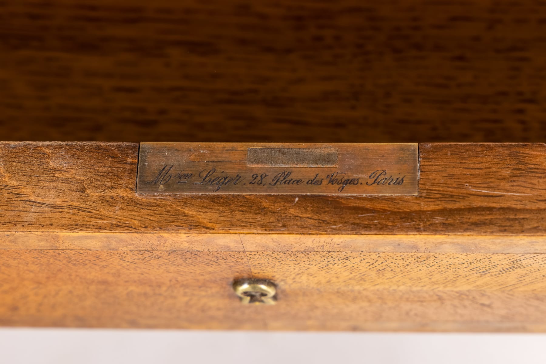 1930s French Walnut Bureau Plat