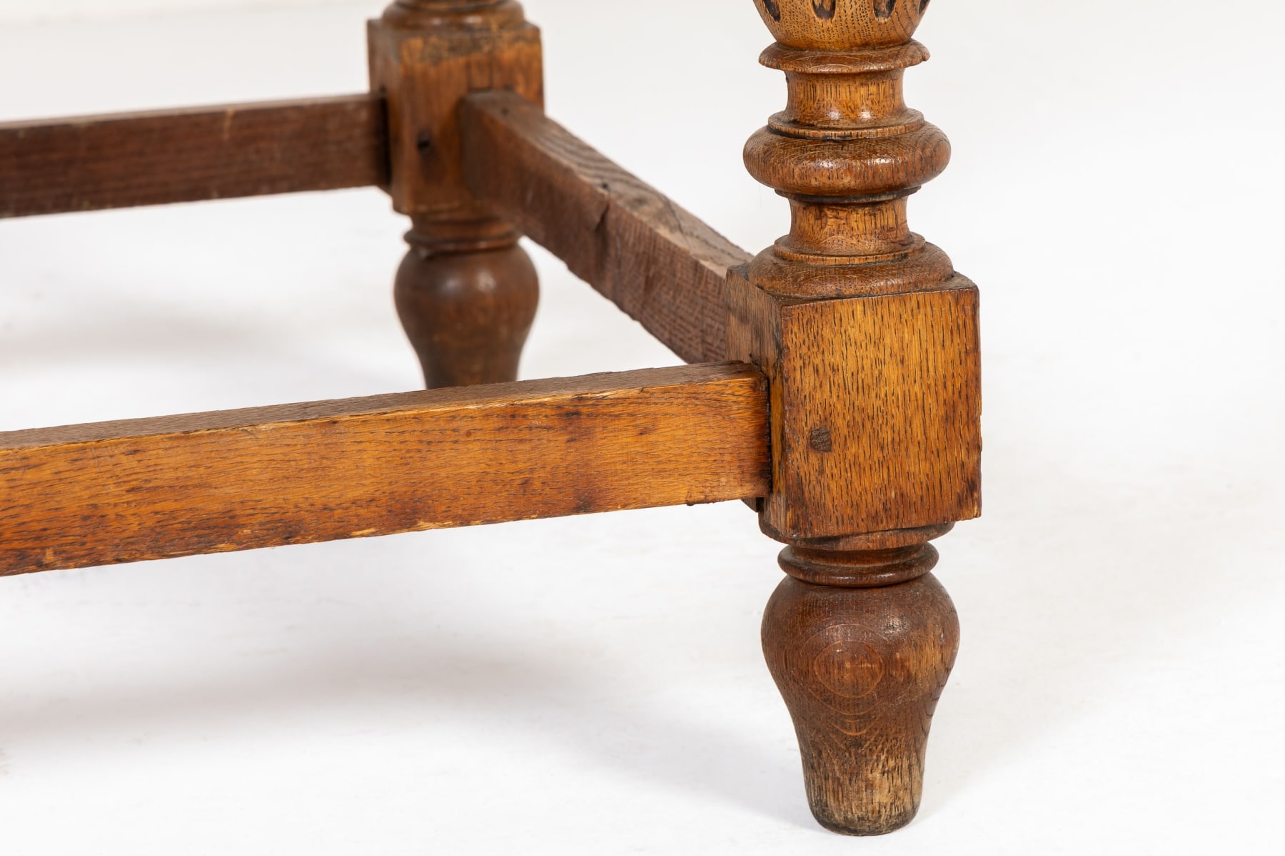 French Oak Serving/Drapers Table c.1900