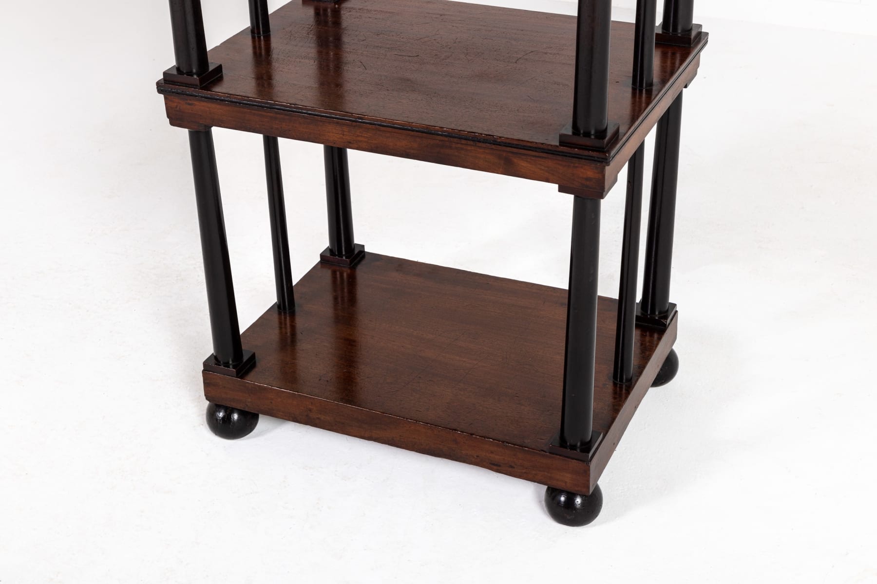 19th Century English Regency Period Mahogany Whatnot