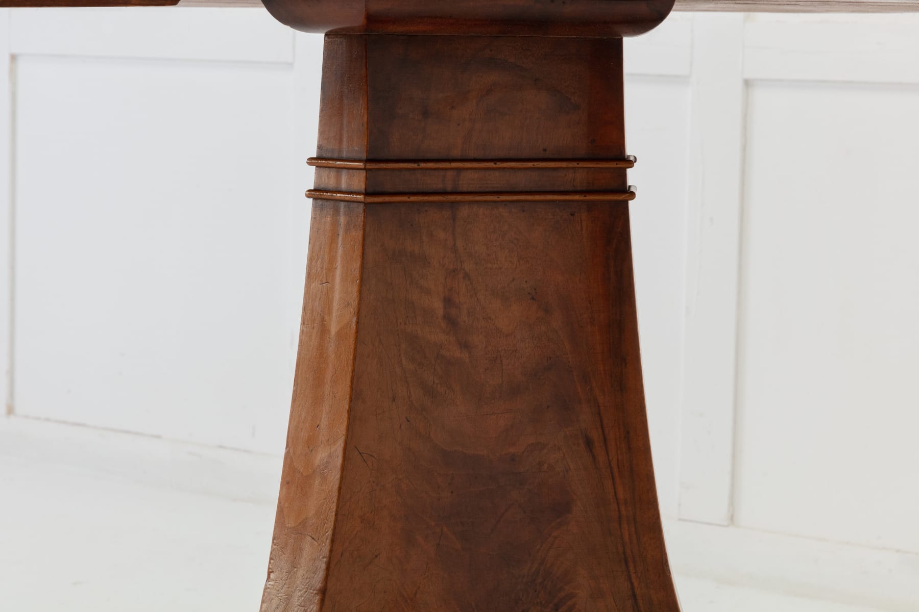 SOLD, 19th Century French Mahogany Guéridon with Marble Top