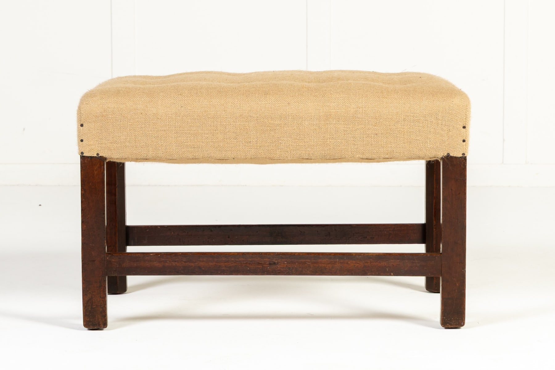 18th Century English Mahogany Stool