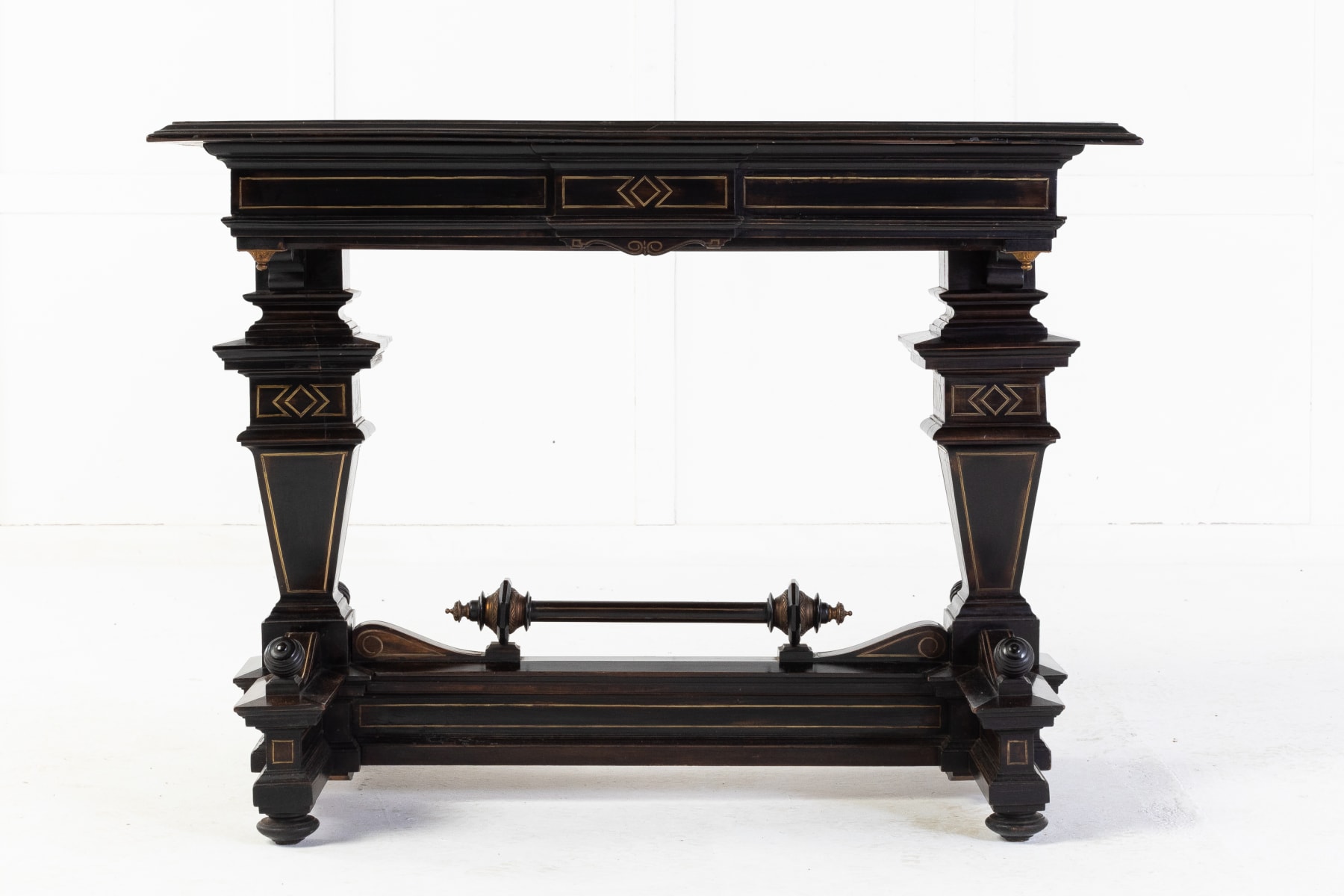 19th Century French Ebonised Side Table