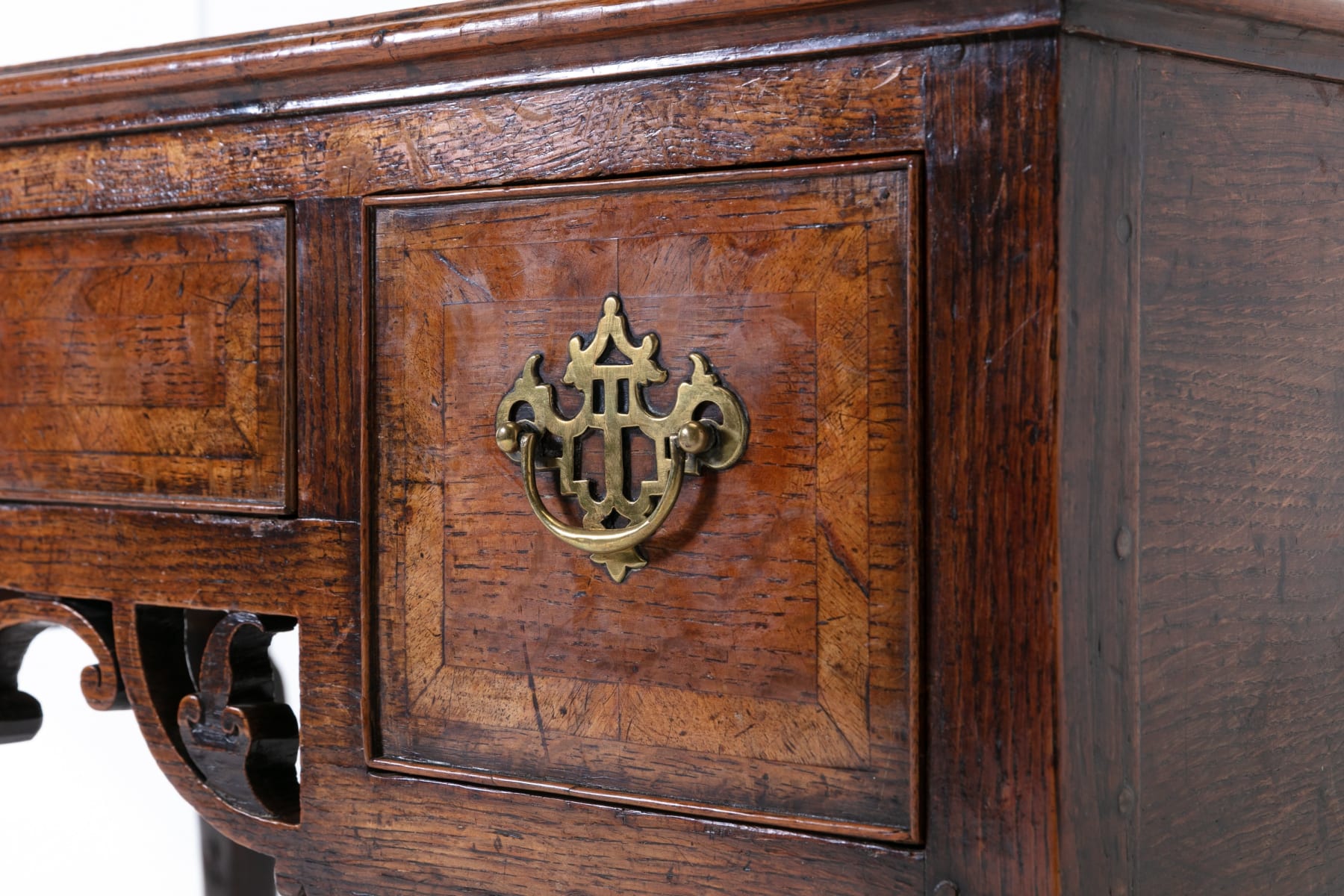 George III Oak Lowboy/Side Table