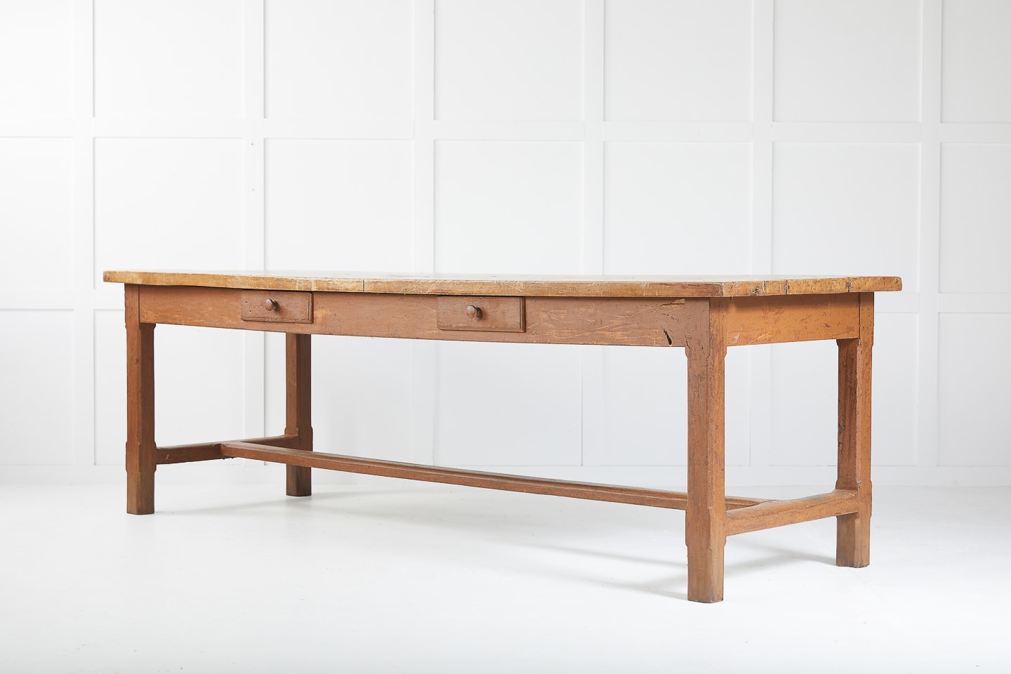 18th Century French Rustic Walnut Farmhouse Table