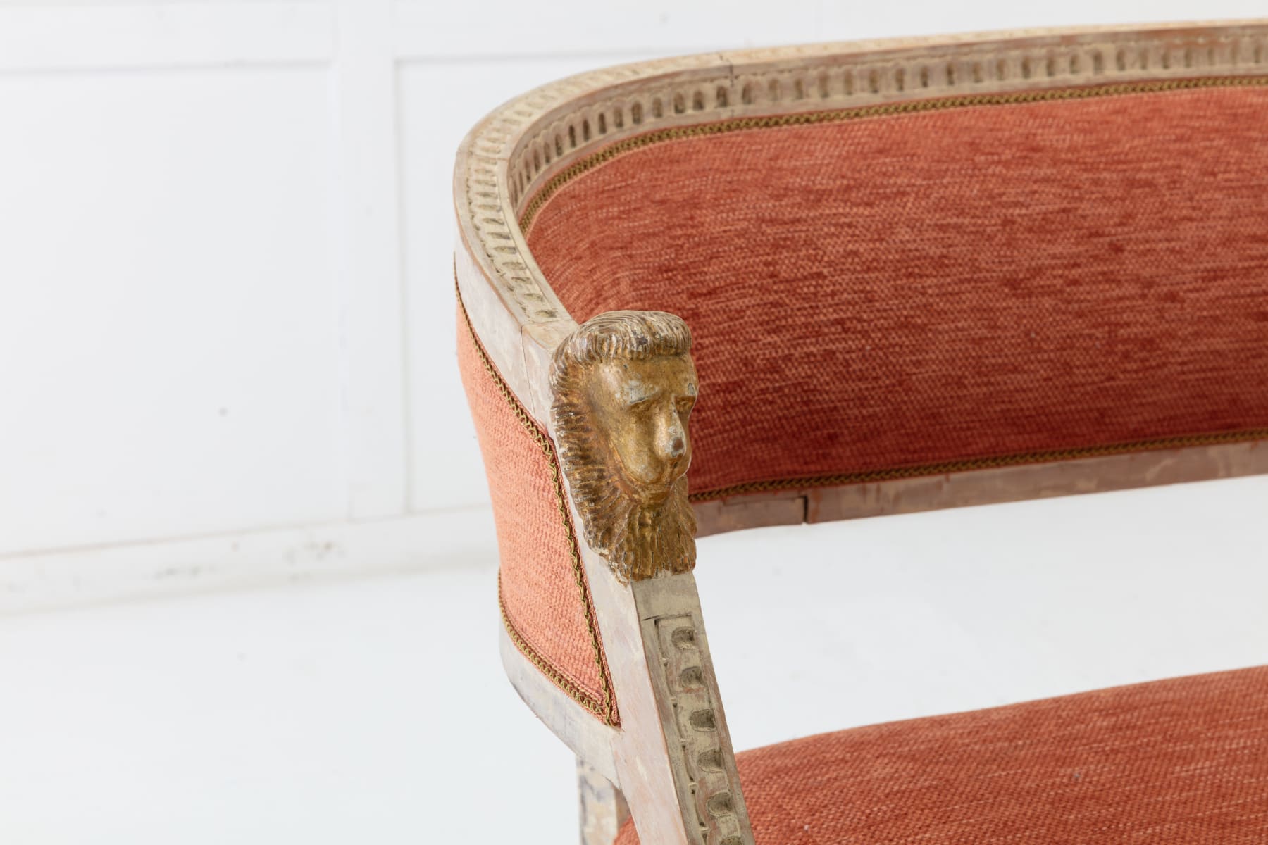 19th Century Swedish Painted Sofa