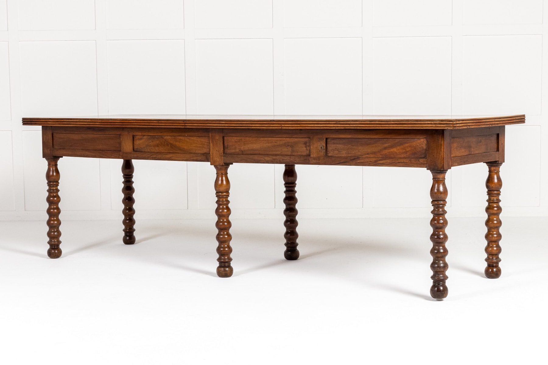 19th Century French Walnut Serving Table