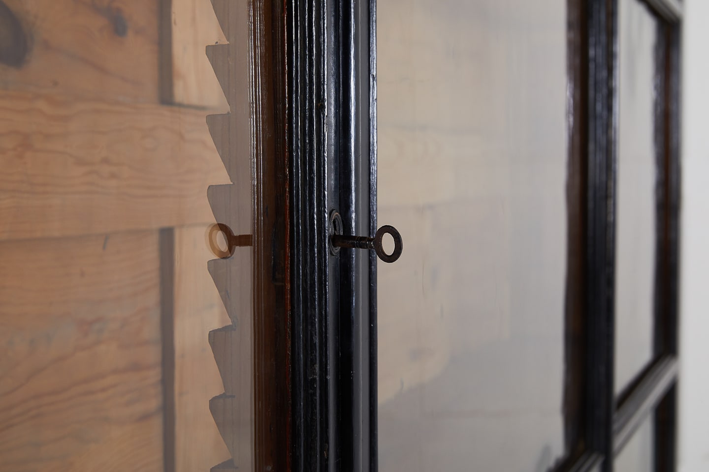 SOLD, 19th Century French Ebonised Bookcase