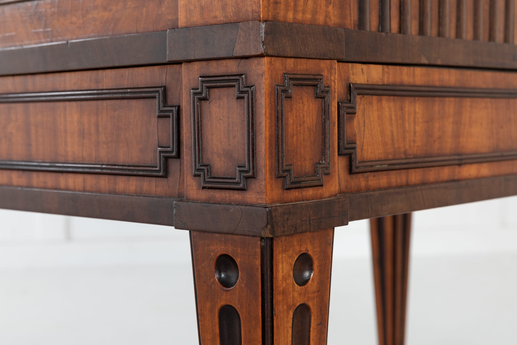 18th Century Dutch Tambour Cabinet