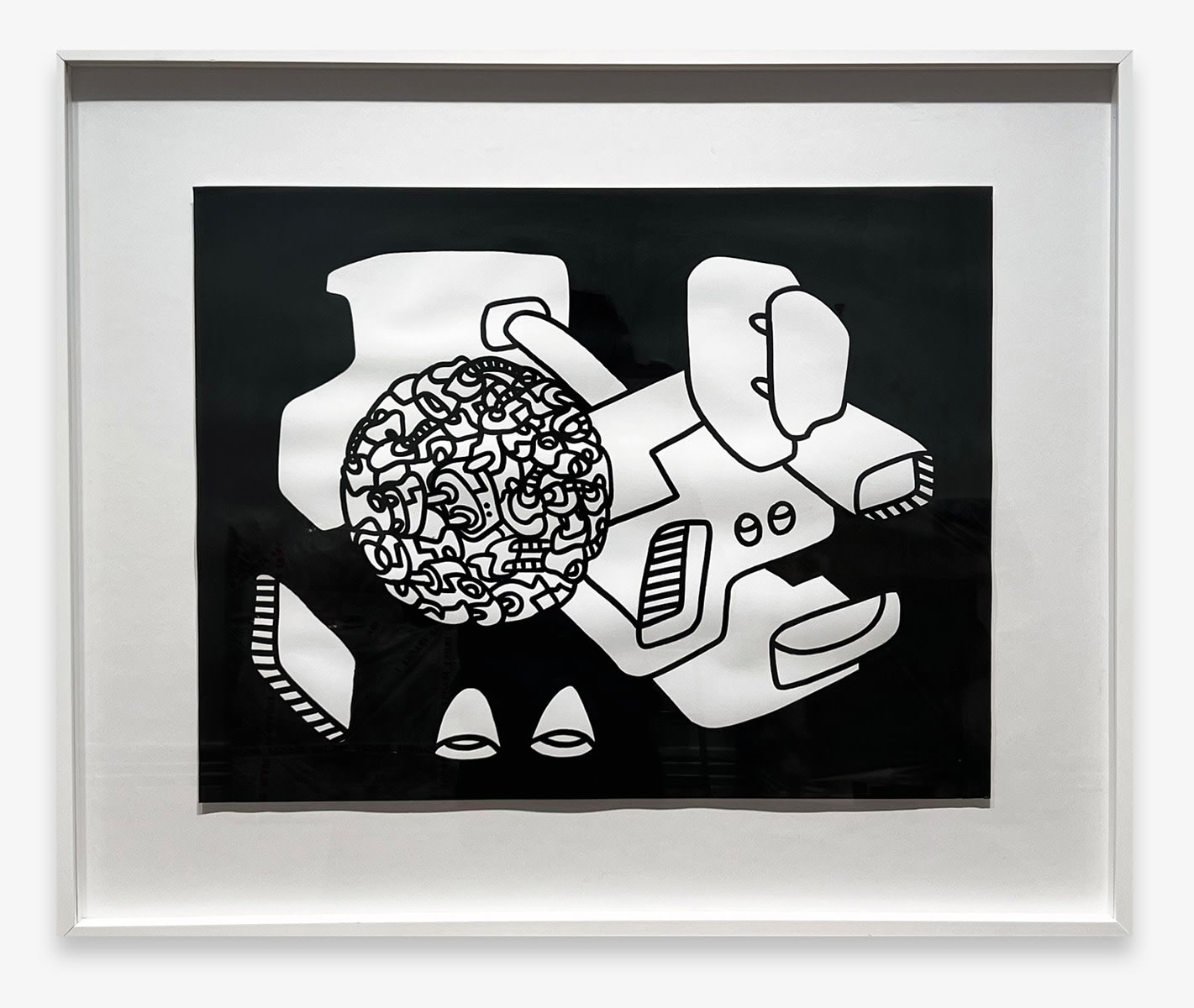 Mehdi Cibille aka Le Module De Zeer, Étude 2, 2017