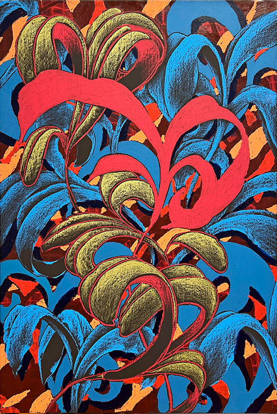 Julien Colombier, Golden Blue, 2024