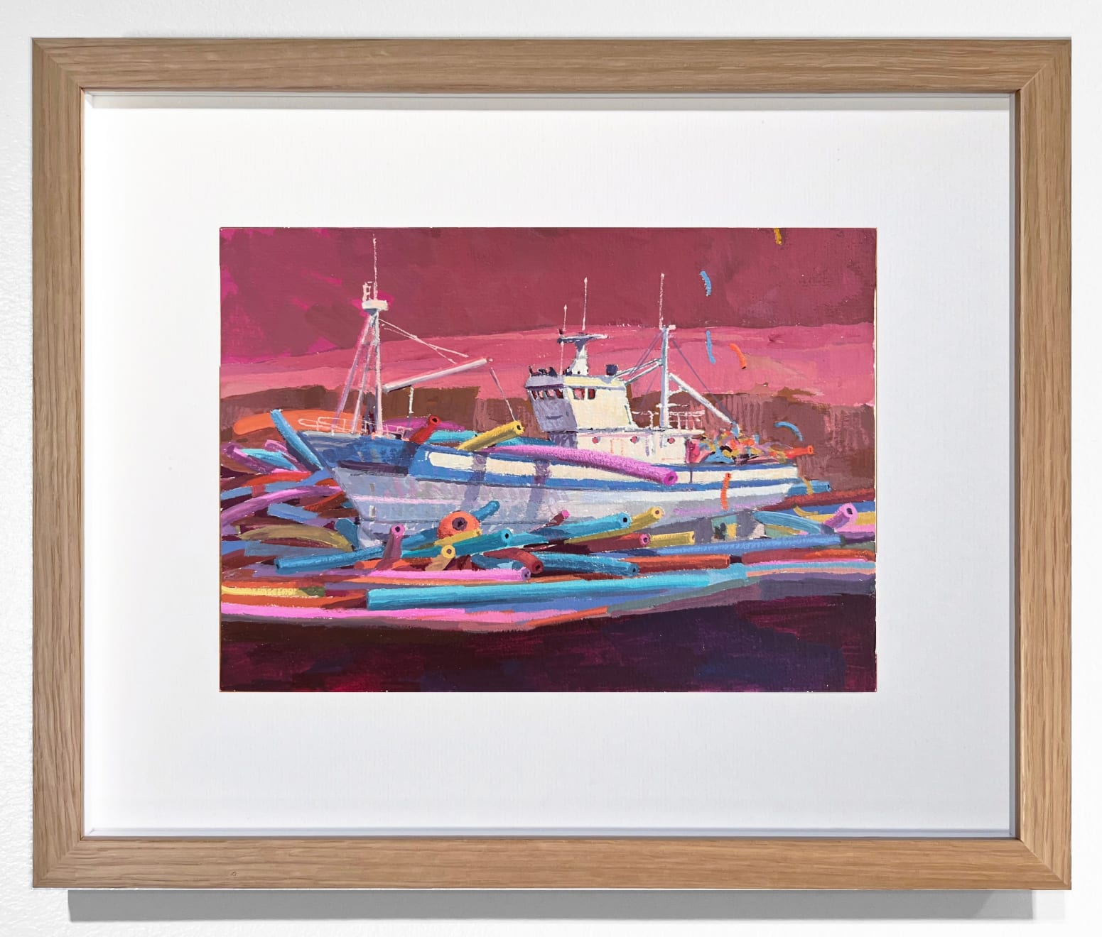 Matthieu Pommier, Gouache (2), 2025