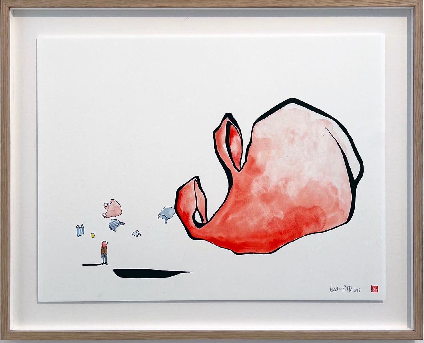Ella & Pitr, Variations autour du sac plastique (1), 2019