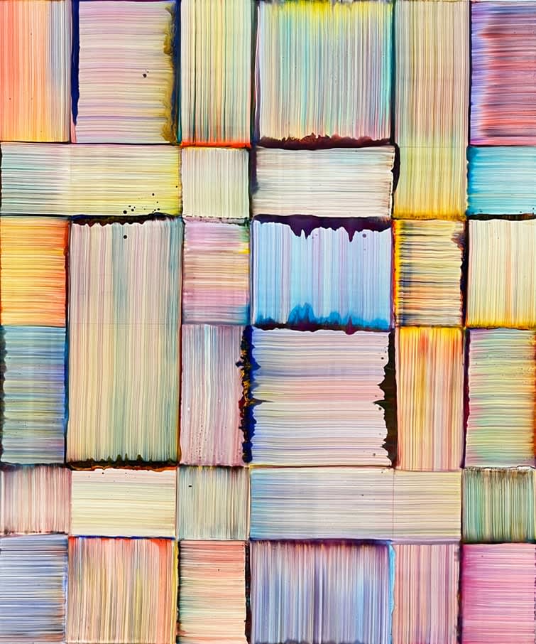 Bernard Frize, PULA, 2018