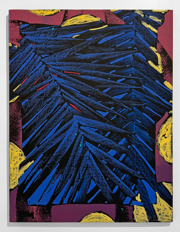 Julien Colombier, Blue Nappe, 2022