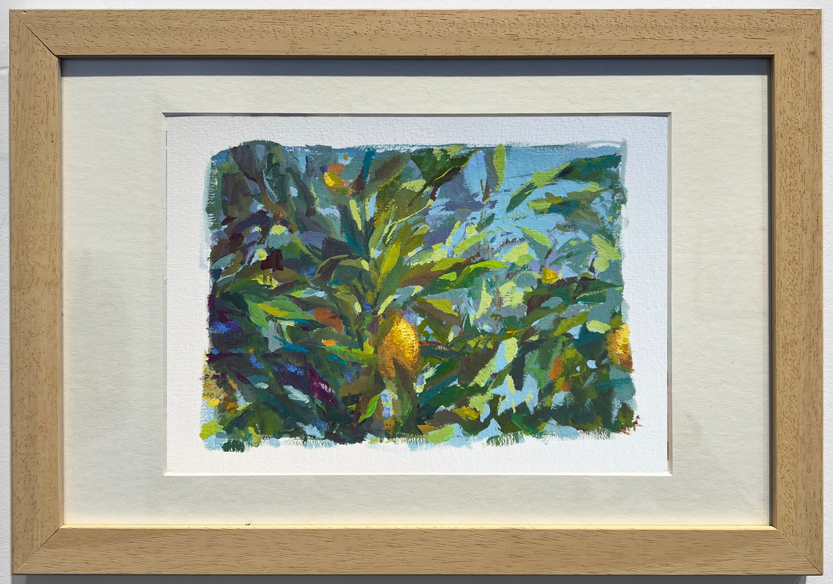 Matthieu Pommier, Sans titre (le citronnier), 2025