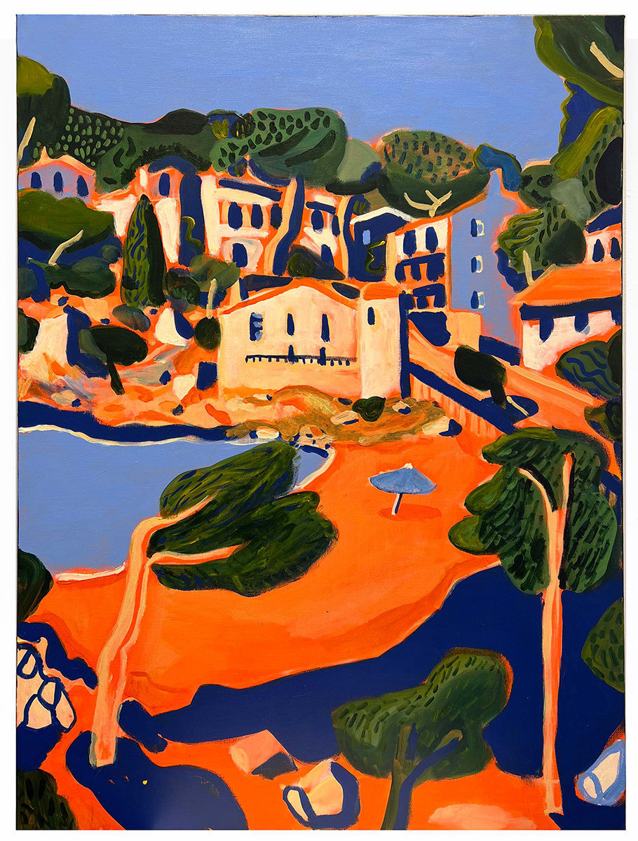 Julien Laporte, Village sur la cote, 2024