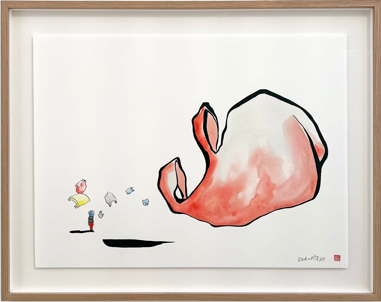 Ella & Pitr, Variations autour du sac plastique (3), 2019