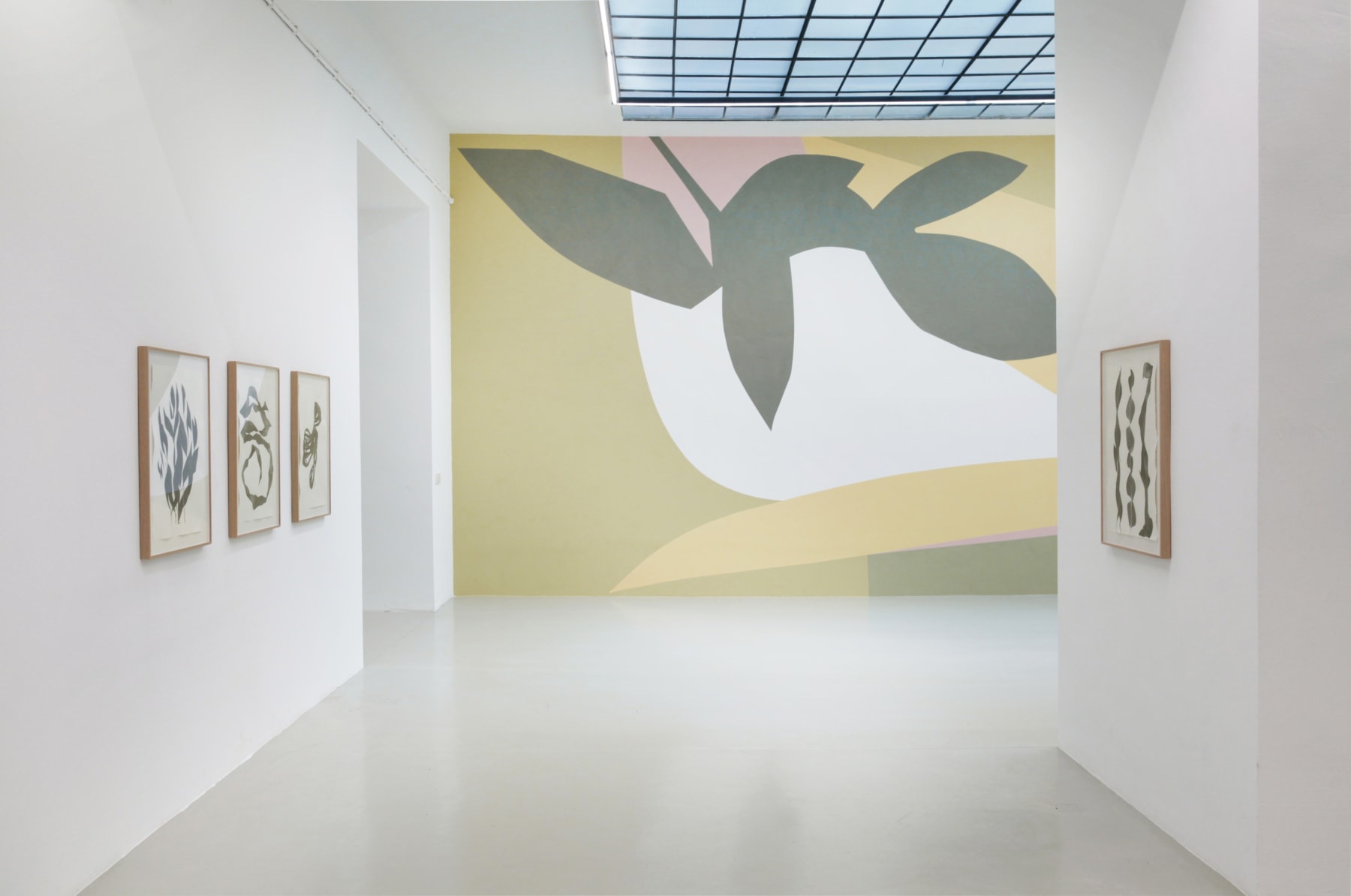 Frauke Dannert, Installation View 'Folie', 2018