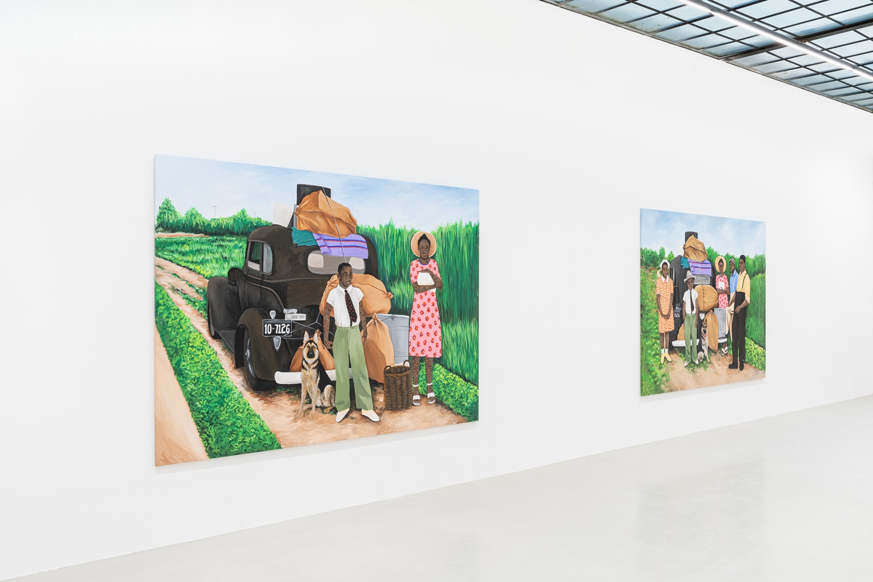 Hamid Nii Nortey, Installation View VIII, Faith In Strangers, 2022