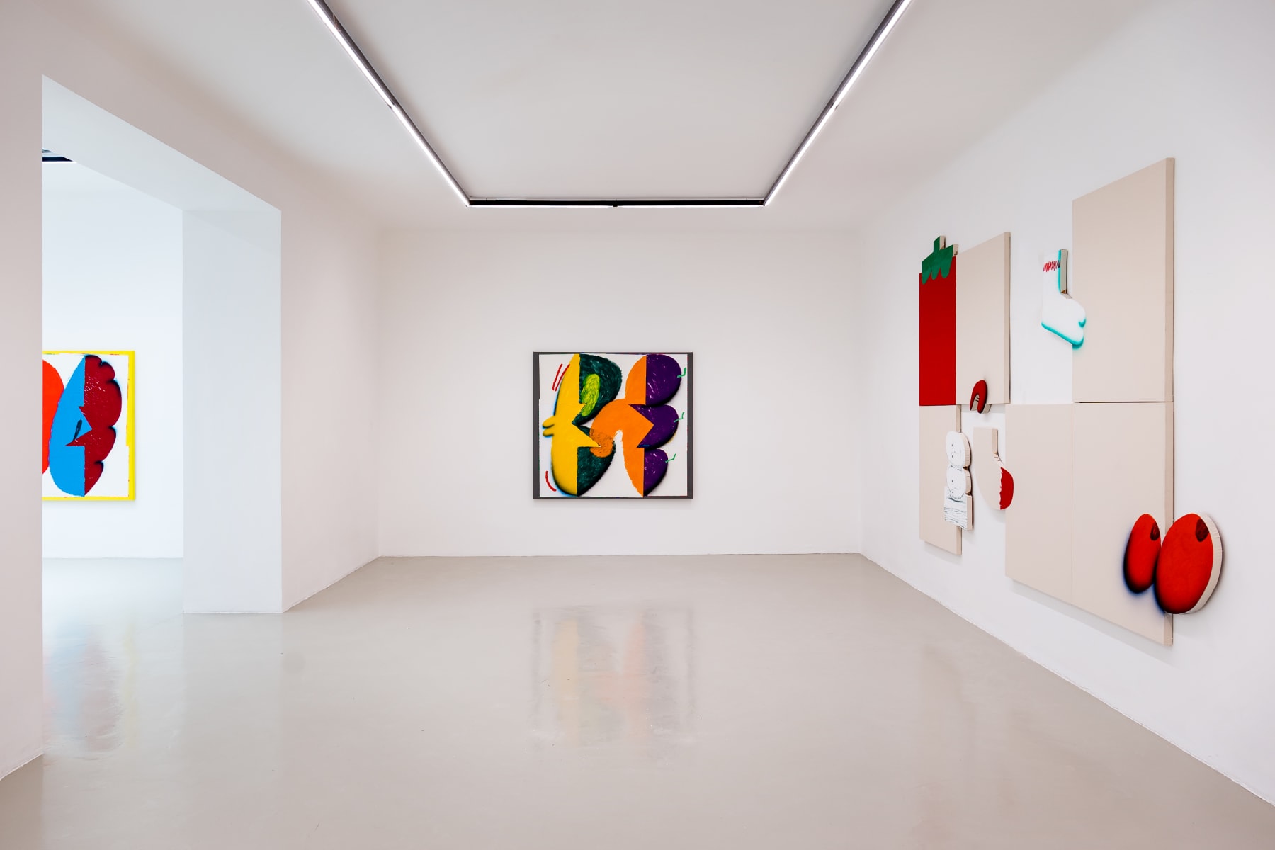 James English Leary, "The Bursting Grape", Installation View No. 04, 2017