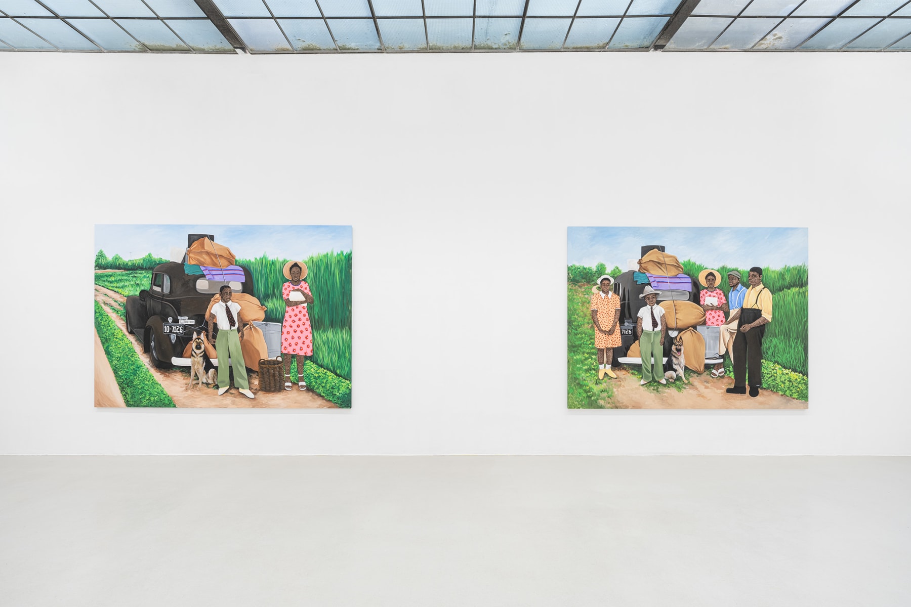 Hamid Nii Nortey, Installation View III, Faith in Strangers , 2022