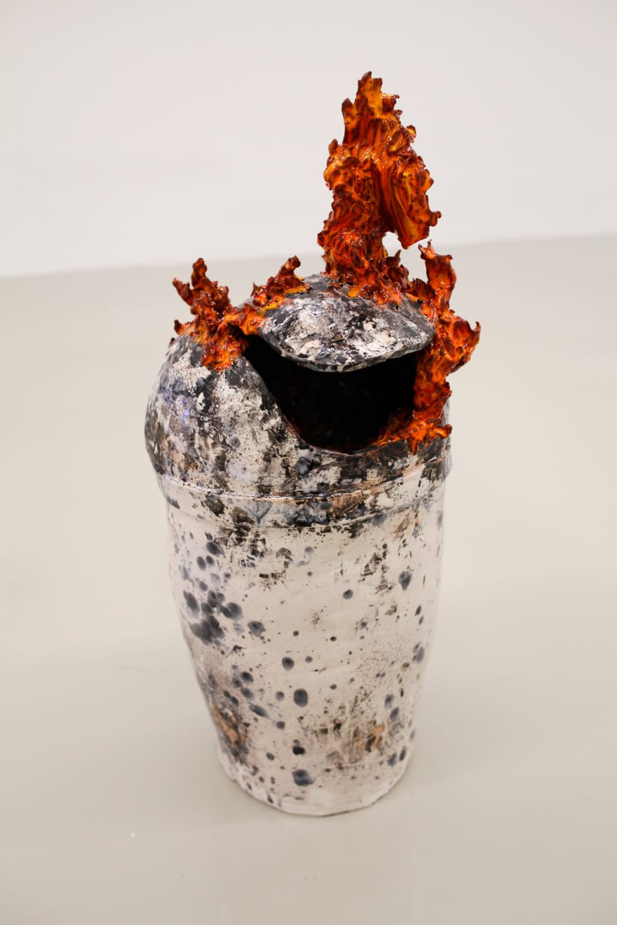 Lindsay Lawson, Trash Bin, 2018