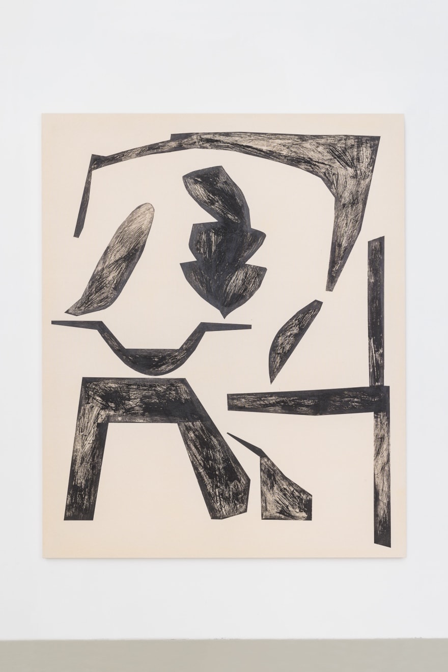 Frauke Dannert, Graphit Paintings (M02/23), 2023