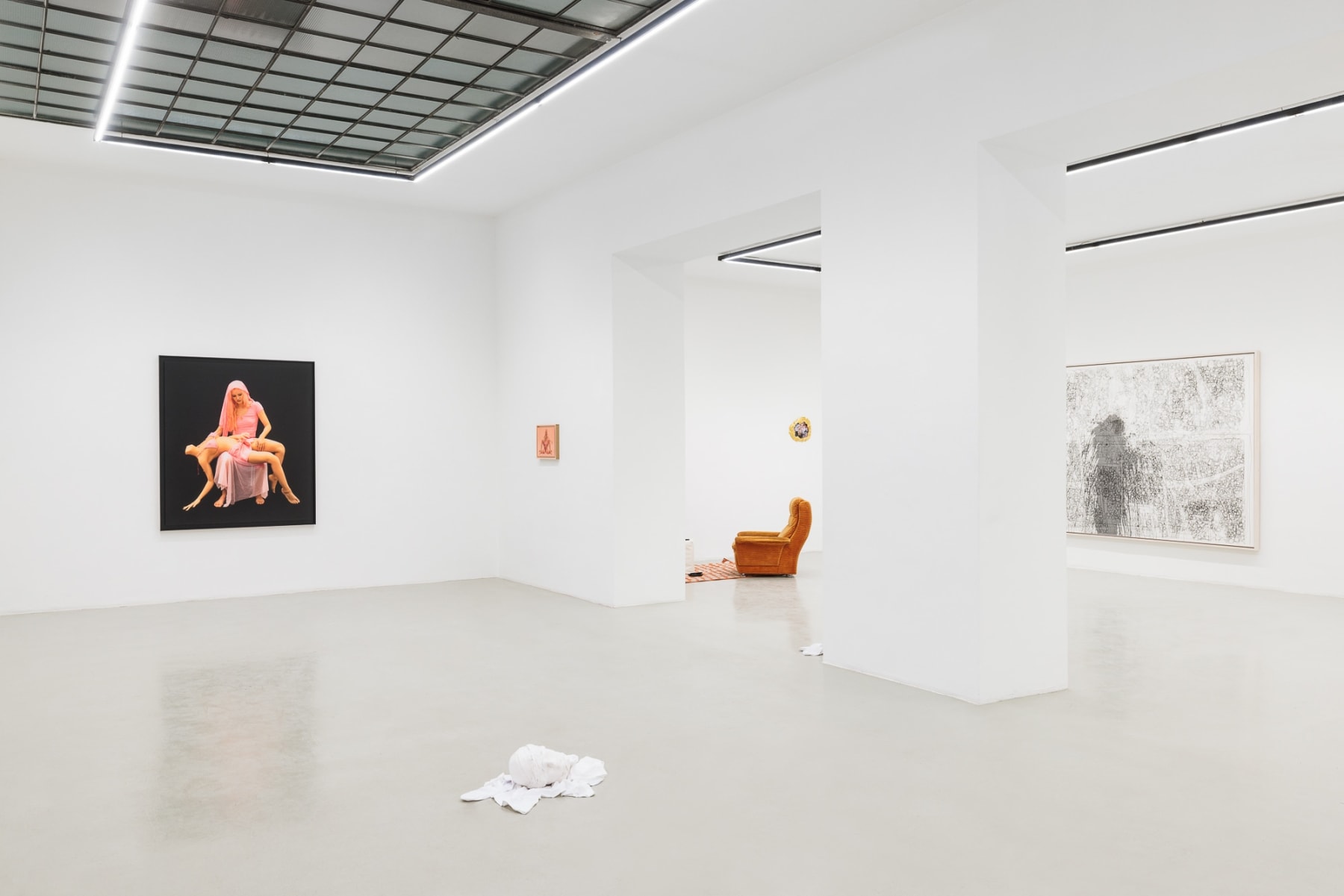 Installation view: Weltgeist - curated by Bjorn Stern, 2022