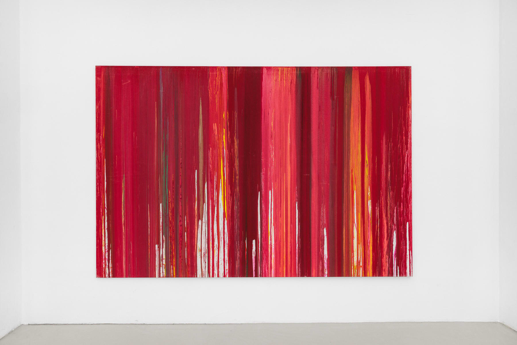Hermann Nitsch, Schüttbild, 2021