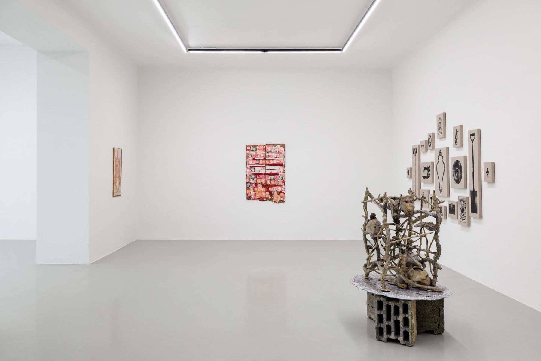 Installation View: Shored Against by Ruins – Curated by DJ Hellerman , 2025