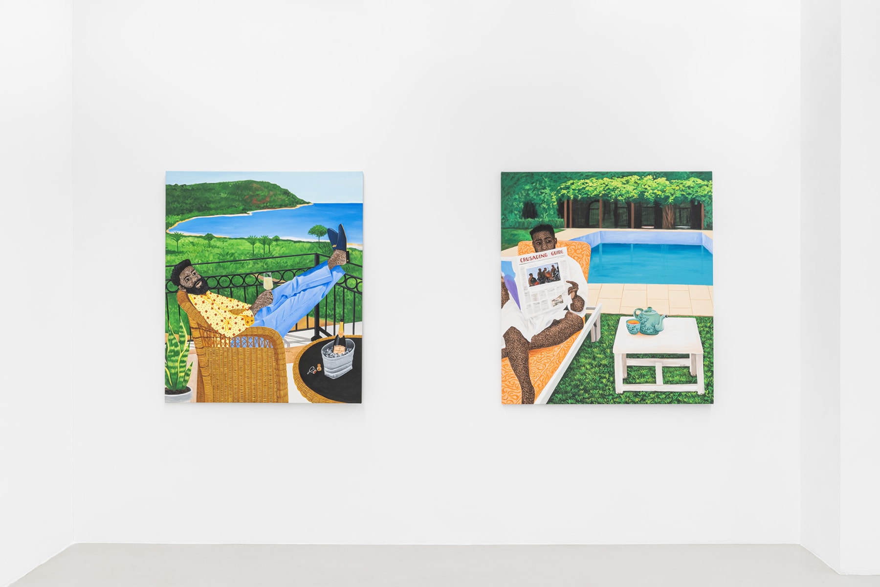 Hamid Nii Nortey, Installation View IV, Faith in Strangers, 2022
