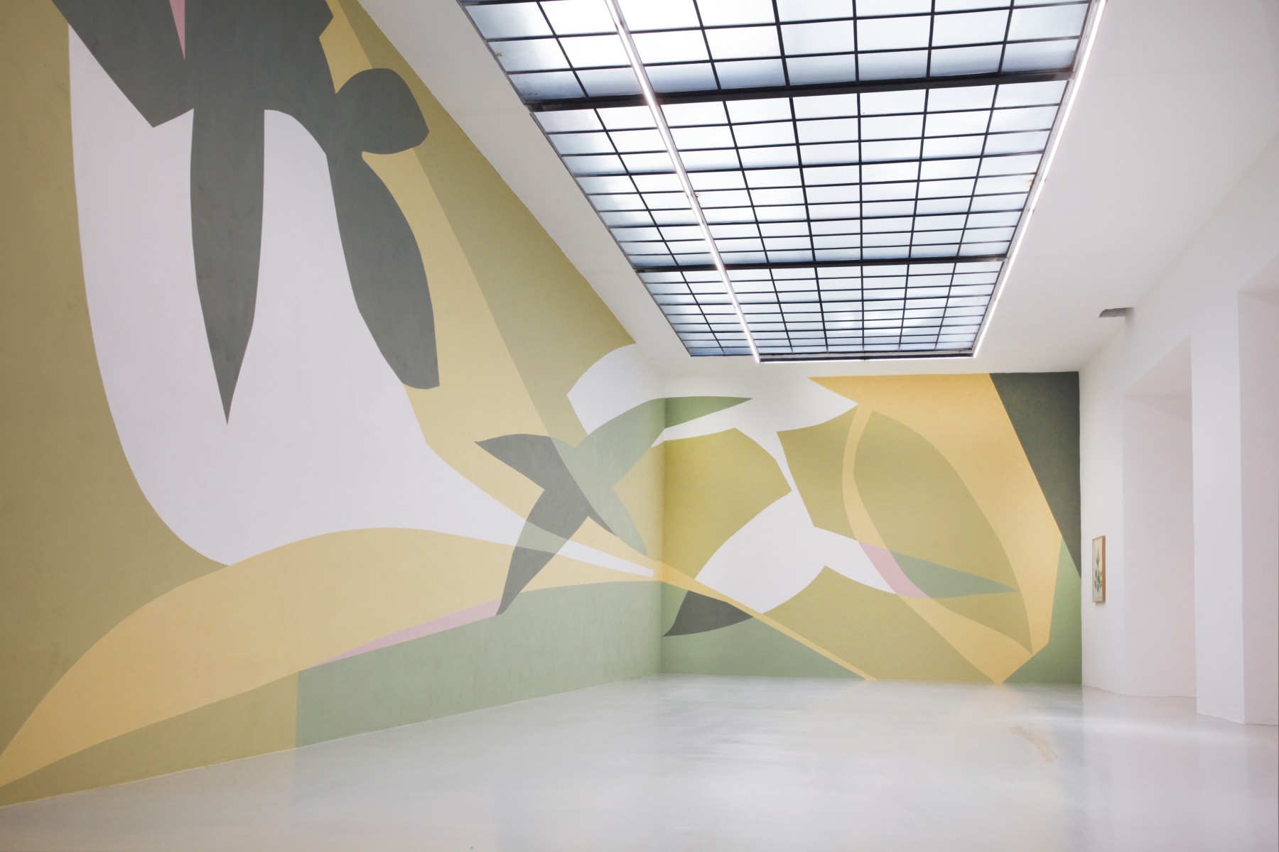 Frauke Dannert, Installation View 'Folie', 2018
