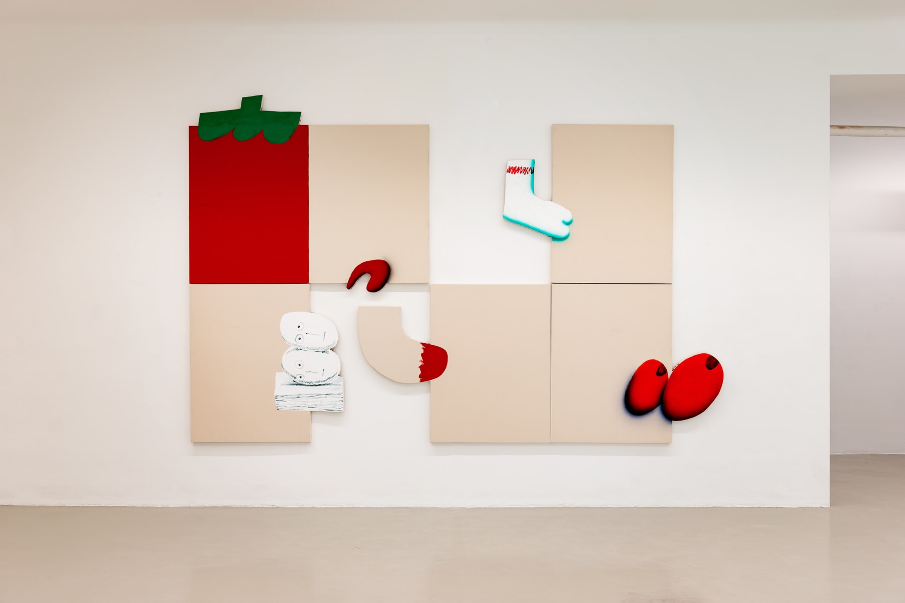 James English Leary, "The Bursting Grape", Installation View No. 03, 2017