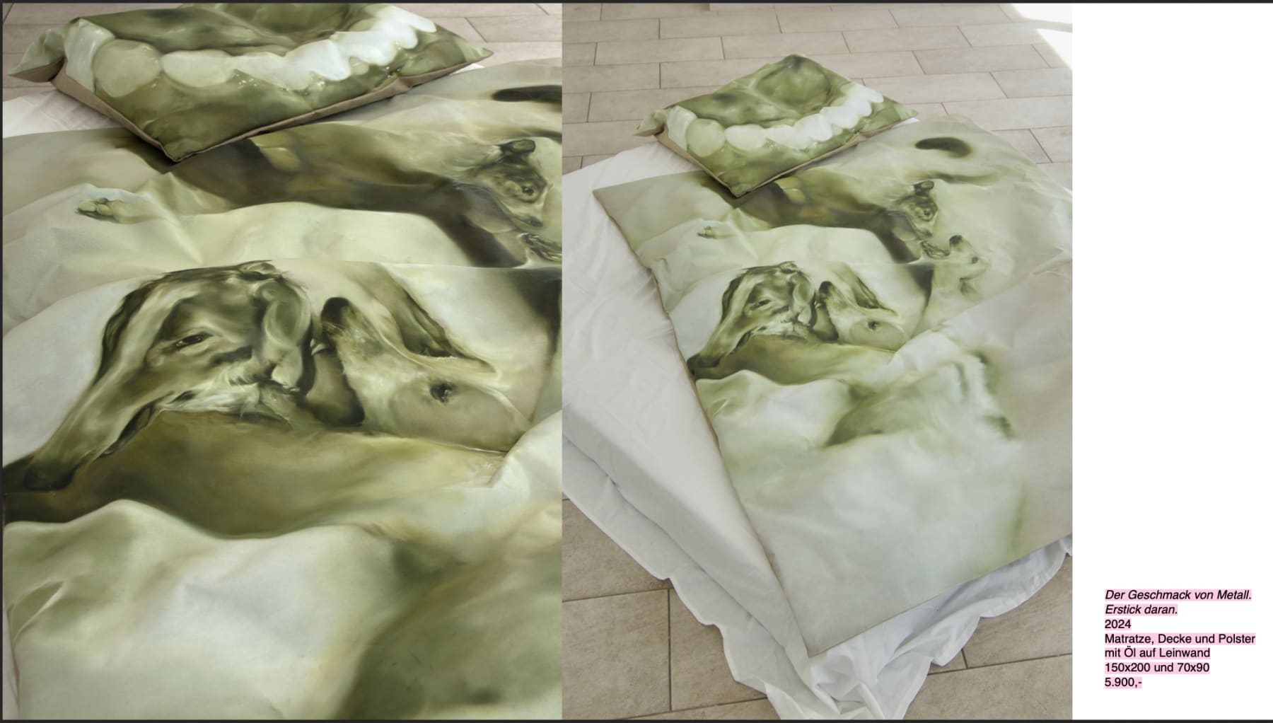 Paulina Aumayr, Der Geschmack von Metall. Erstick daran., 2024