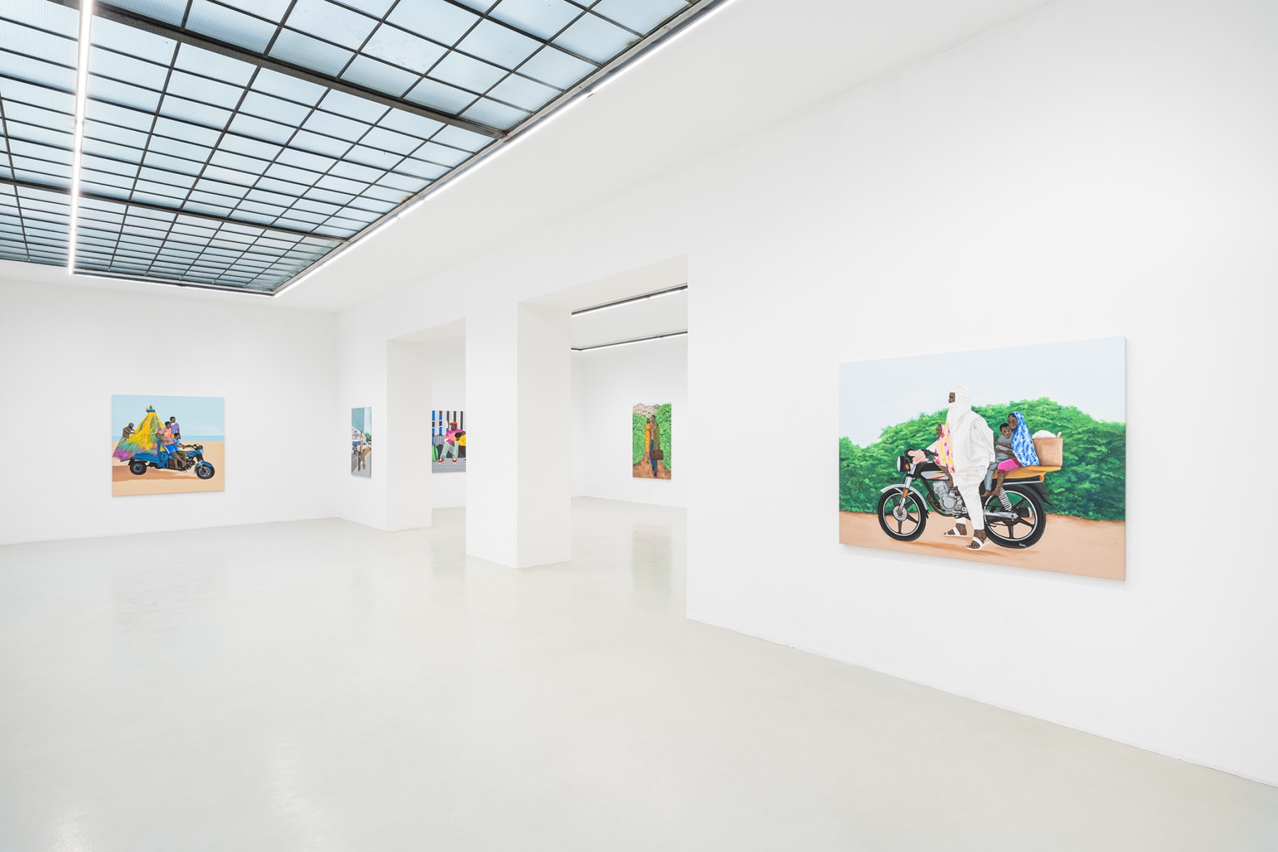 Hamid Nii Nortey, Installation View II, Faith in Strangers, 2022